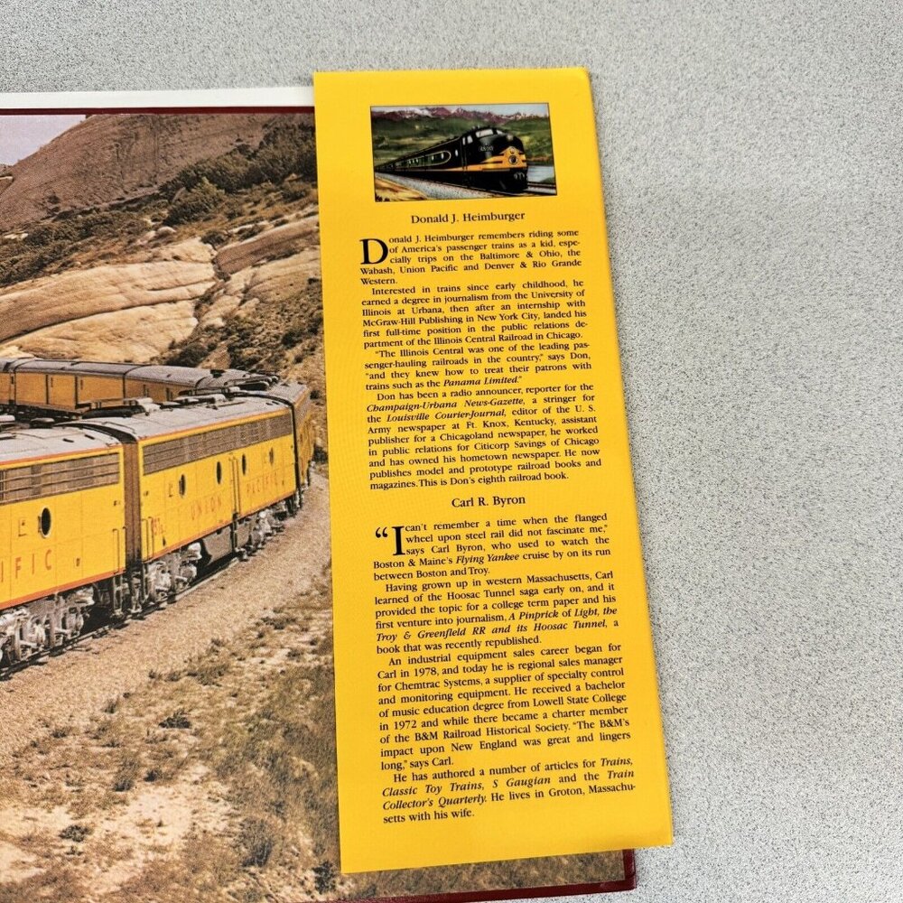 The American Streamliner Postwar Years 1st Ed HC Illustrated Heimburger Byron - Picture 5 of 9